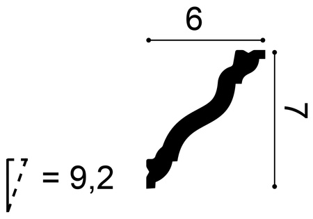 Listwa gzymsowa Orac Decor CX177