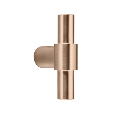 Uchwyt meblowy Formani One PB9 PVD jasny brąz