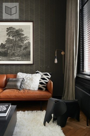 Tapeta Esta Home Black&White with a splash of gold - 139136