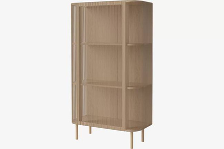 Komoda Bolia Cord Highboard - dąb bielony