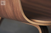 Krzesło Bolia Palm veneer lounge chair - dąb czarny