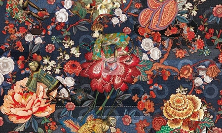 Tapeta Arte Moooi Wallcovering Tokyo Blue - Rendezvous Tokyo Blue MO3010