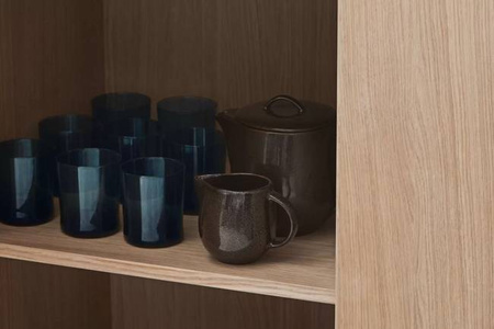 Komoda Bolia Silent highboard - dąb