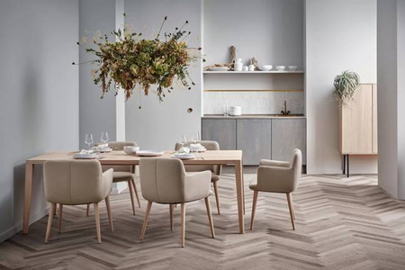 Komoda Bolia Silent highboard - dąb