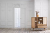 Komoda Bolia Floow sideboard small - biały/dąb