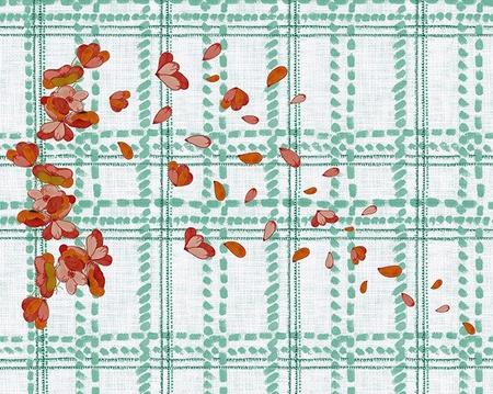 Fototapeta Wall & Deco - Scottish Blumen WDSB1602