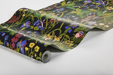 Tapeta Boras Tapeter Scandinavian Designers III - Ros och Lilja 1964