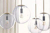 Lampa wisząca Bolia Orb 15cm - szary