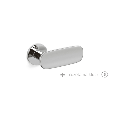 Klamka Olivari Conca chrom + rozeta na klucz