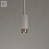 Lampa wisząca Buster + Punch Exhaust linear szary/srebrny