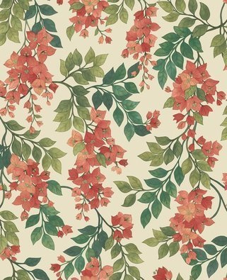 Tapeta Cole&Son Seville - Bougainvillea 117/6016