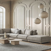 Lampa wisząca Bolia Acorn Pendant Ø41 cm Ivory