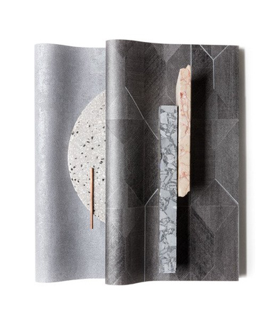 Tapeta Khroma Prisma - Marquetry PRI005