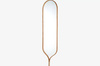 Lustro Bolia Racquet floor mirror - dąb