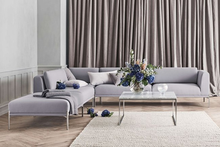 Sofa Bolia Caisa 2-osobowa Ascot grey