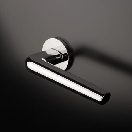 Klamka Aprile Funkia Slim R 7mm - chrom polerowany