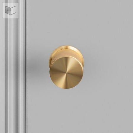 Gałka Buster+Punch Door Knob Cross - złota