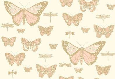 Tapeta Cole&Son Whimsical - Butterflies&Dragonflies 103/15066