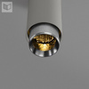 Lampa wisząca Buster + Punch Exhaust linear szary/srebrny