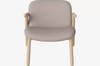 Fotel Bolia Cosh armchair z niskim oparciem London - grey brown