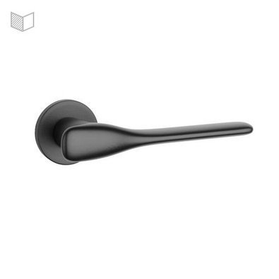Klamka Aprile Orchide Slim 7mm - czarna