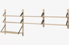 Półka Bolia Strap kombinacja Living 2 - dąb bielony/nylon