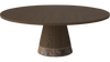 Stolik kawowy Bolia Piro Coffee Table Ø90cm ciemny dąb fornir / marmur