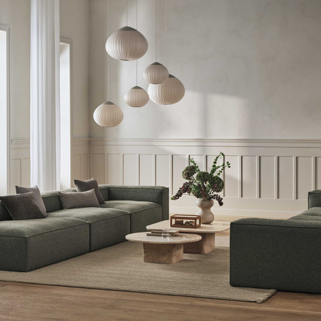 Lampa wisząca Bolia Acorn Pendant Ø50 cm Ivory