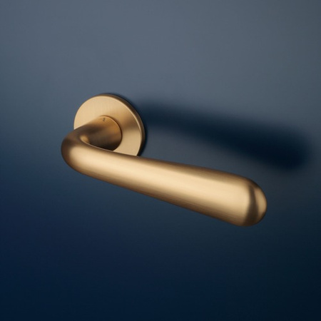 Klamka Aprile Gardenia Slim 5mm R - złoty mat