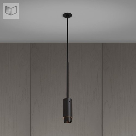 Lampa wisząca Buster + Punch Exhaust grafit/gun metal
