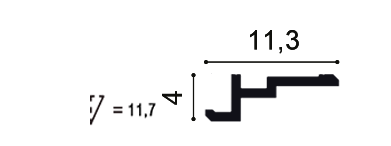 Listwa gzymsowa Orac Decor CX196