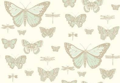 Tapeta Cole&Son Whimsical - Butterflies&Dragonflies 103/15065
