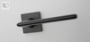Klamka Aprile Lila Slim 7mm - czarna