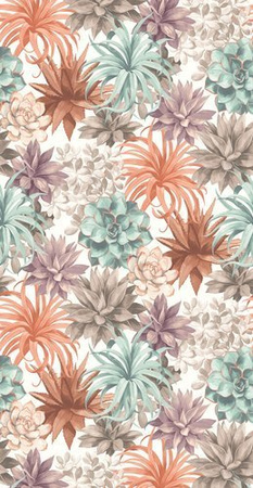Tapeta Casadeco Botanica - Echeveria 85914374