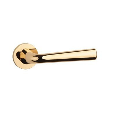 Klamka Aprile Tulipa Slim R 7mm - złota