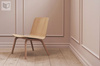 Krzesło Bolia Palm veneer lounge chair - dąb czarny