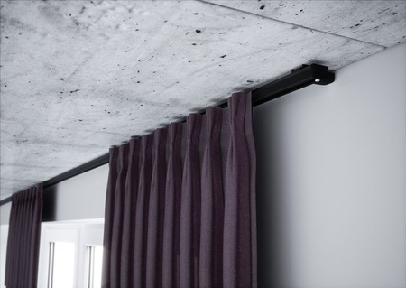 Szyna sufitowa Creativa - aluminiowa pojedyncza czarna ZS-300 
