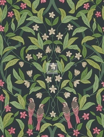 Tapeta Cole&Son Seville - Jasmine&Serin Symphony 117/10028