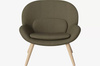 Fotel Bolia Philippa armchair Linea - green
