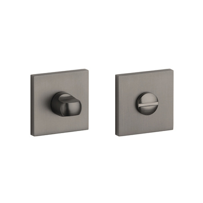 Rozeta APRILE Q SLIM 7MM MSB - tytan WC 4x4