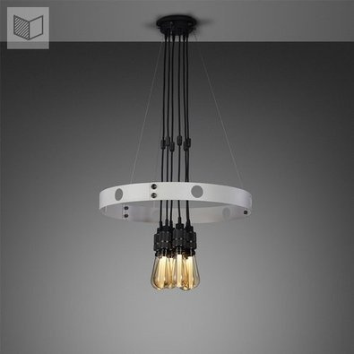 Lampa wisząca Buster+Punch Hero Light - szara/brązowa