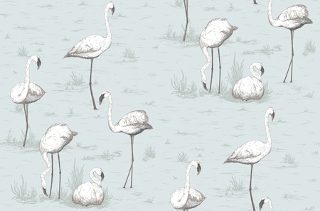 Tapeta Cole&Son The Contemporary Collection - Flamingos 95/8047