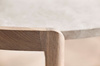 Stolik kawowy Bolia Mix Coffee table Ø46cm - beżowy travertine