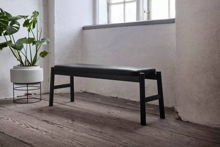 Ławka Bolia Float Bench Qual - grey melange/dąb czarny