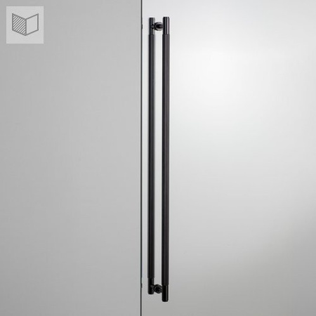 Uchwyt meblowy dwustronny Buster+Punch Closet Bar Double-Sided - czarny