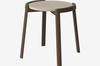 Stolik kawowy Bolia Mix Coffee table Ø46cm - beżowy travertine