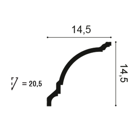 Listwa gzymsowa Orac Decor CX203