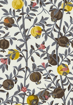 Tapeta Boras Tapeter Scandinavian Designers III - Granatäpple 1959