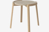 Stolik kawowy Bolia Mix Coffee table Ø46cm - beżowy travertine