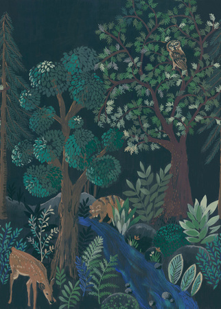 Panel Caselio La Foret - Blue Forest 102980199